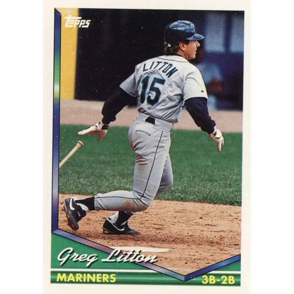 1994 Topps Greg Litton # 111 Seattle Mariners